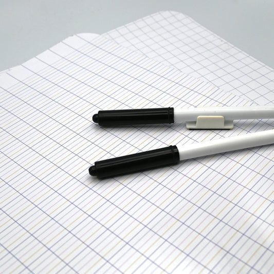 Μαγνητικοί ασπροπίνακες με ρίγες 28x38, σετ των 2