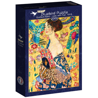 Παζλ  "Κυρία με βεντάλια" Klimt, 2000 κομματιών