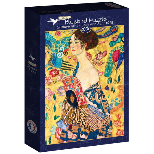 Παζλ  "Κυρία με βεντάλια" Klimt, 2000 κομματιών