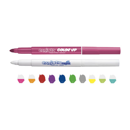 Μαρκαδόροι Carioca Magic Color Up, 10 μαρκαδόροι 43181