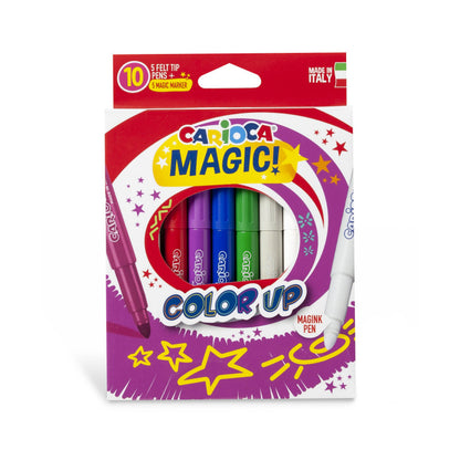 Μαρκαδόροι Carioca Magic Color Up, 10 μαρκαδόροι 43181
