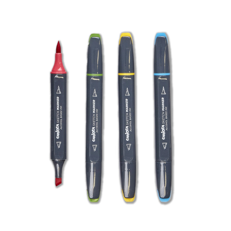 Carioca Plus Marker Case, 32 Colors, Double-ended - 45242