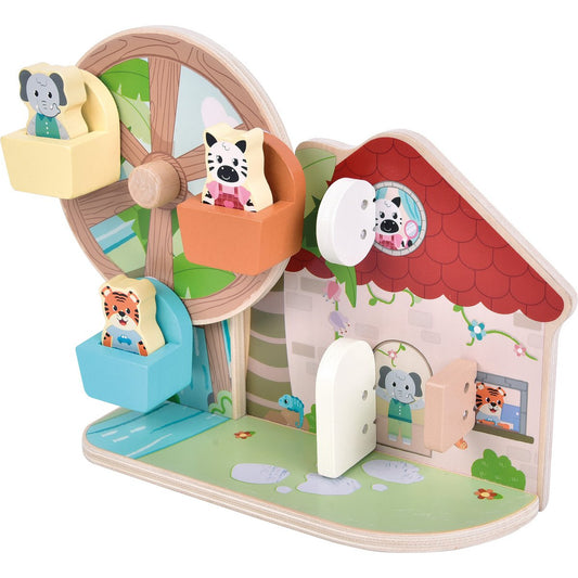 Ρόδα του λούνα παρκ με άγρια ζώα 12 μηνών+