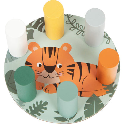 Ξύλινο επιτραπέζιο παιχνίδι στοίβαξης „Safari“