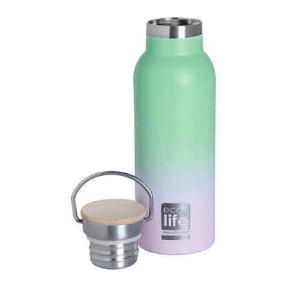 Παγούρι-ανοξείδωτο θερμός 500 ml bamboo ice cream  Ecolife