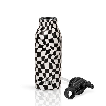 Παγούρι-ανοξείδωτο θερμός 550 ml  Ecolife Chessboard
