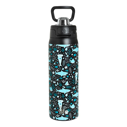 Παγούρι-ανοξείδωτο θερμός 650 ml  Ecolife καρχαρίες