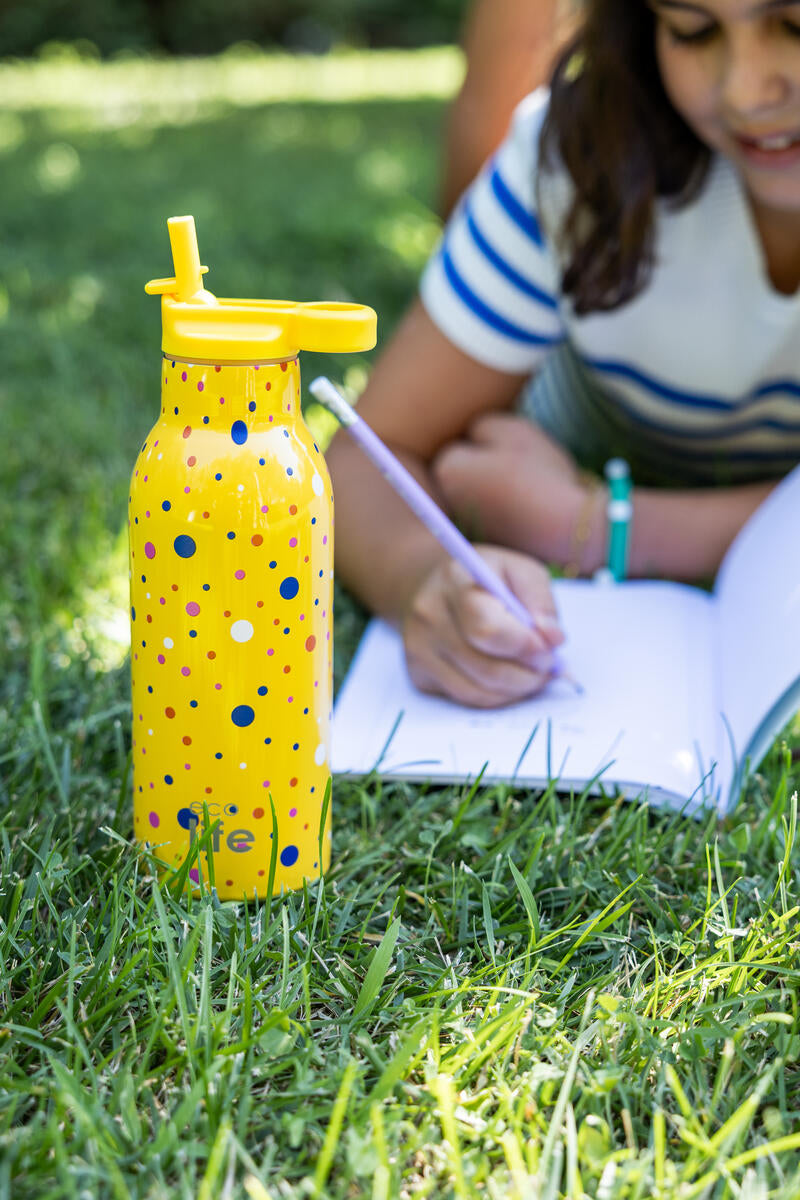 Παγούρι-ανοξείδωτο θερμός 550 ml  Ecolife dots