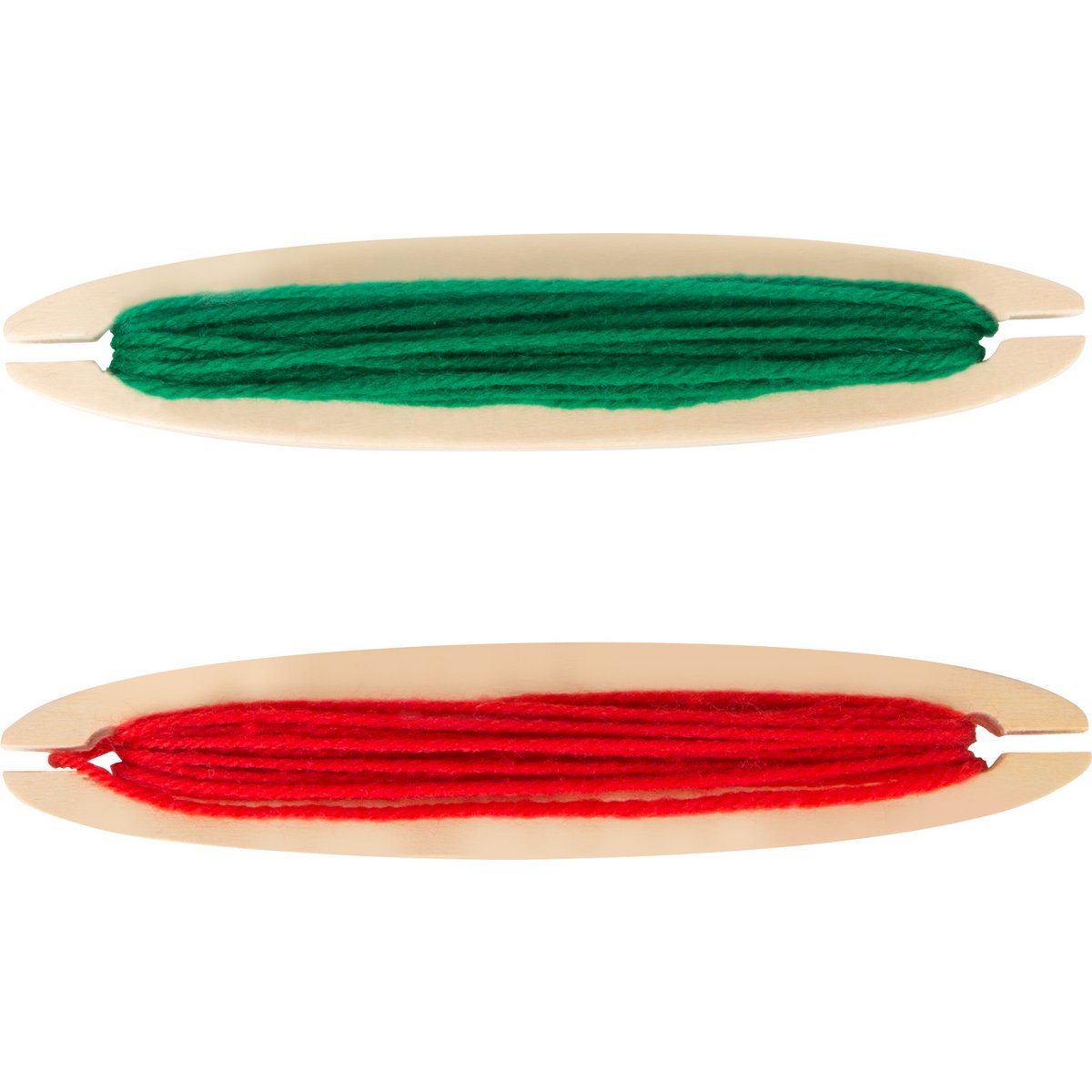 Ξύλινος αργαλειός με νήματα 4+