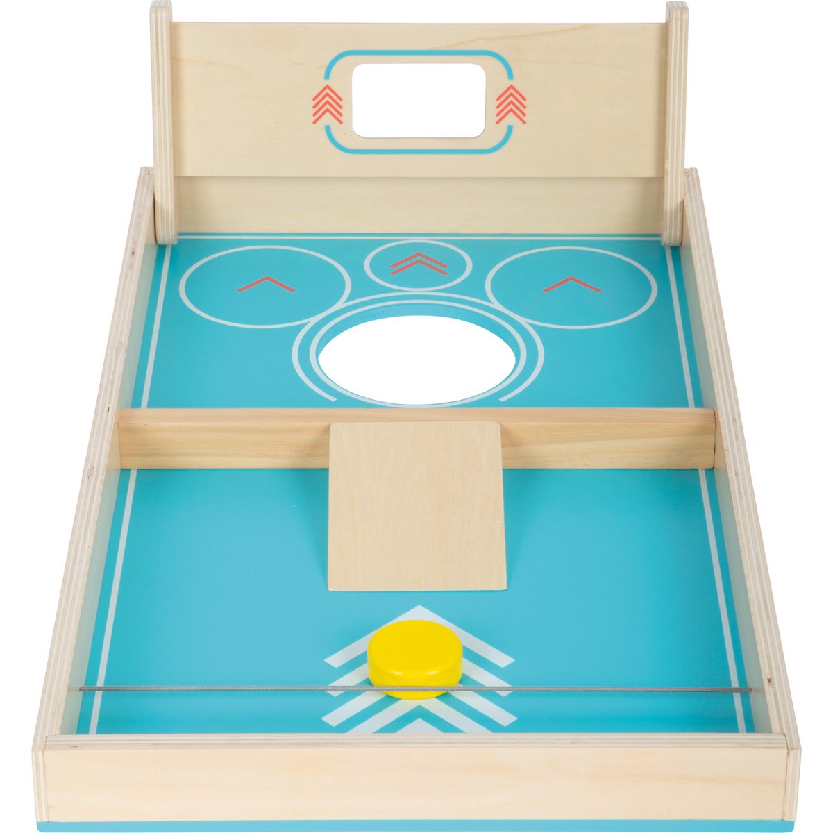 Cornhole und Sling Puck Spiel „Active“ | Geschicklichkeitsspiel | Holz