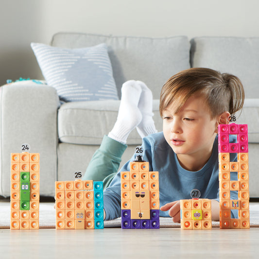Αριθμοκυβάκια 21-30, σετ δραστηριοτήτων MathLink®Cubes HM-96321-UK