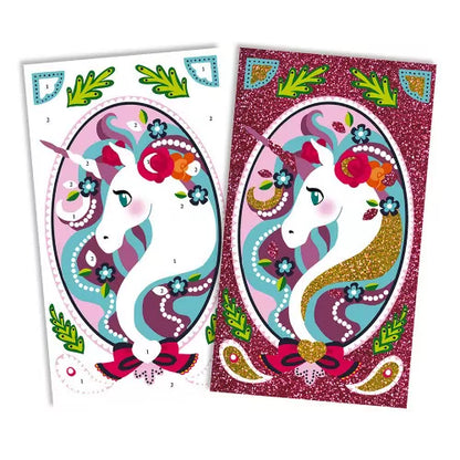 Janod crafts Glitter and unicorns 7+
