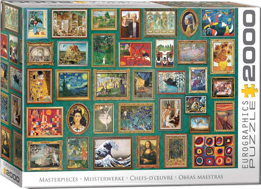 Jigsaw Puzzle "Masterpieces of High Art", 2000 pieces