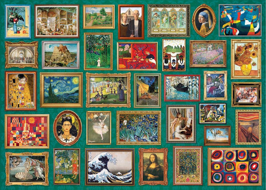 Jigsaw Puzzle "Masterpieces of High Art", 2000 pieces