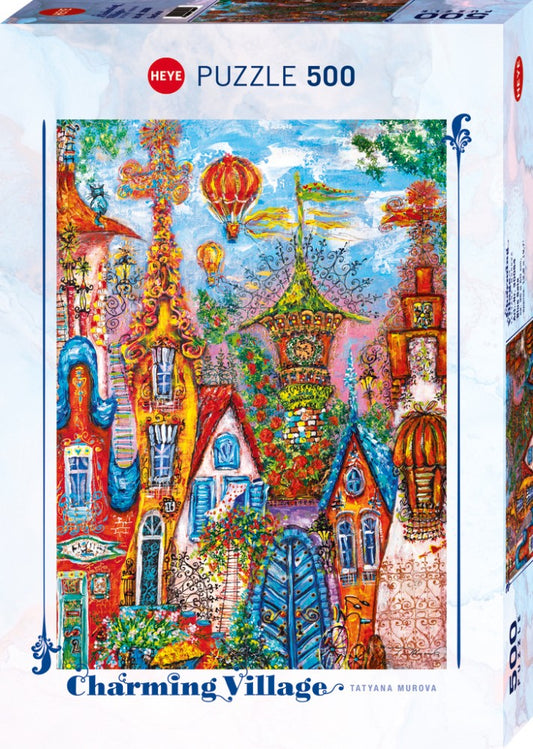 Charming village, παζλ 500 κομματιών