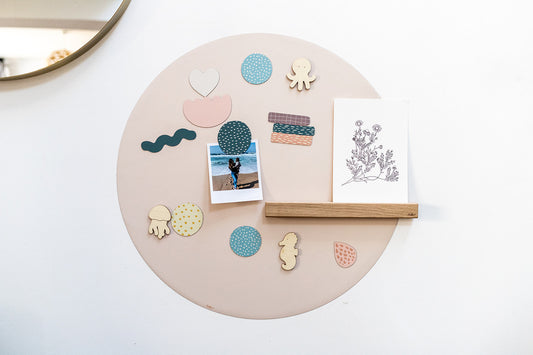 Μαγνητικό ξύλινο ράφι 30 cm