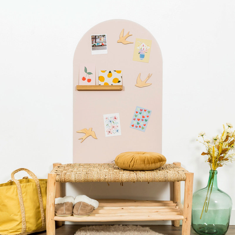 Μαγνητικός αυτοκόλλητος πίνακας χρωματιστή αψίδα-απαλό ροζ