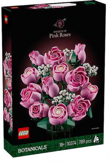 Lego Botanicals Μπουκέτο από ροζ τριαντάφυλλα 10374