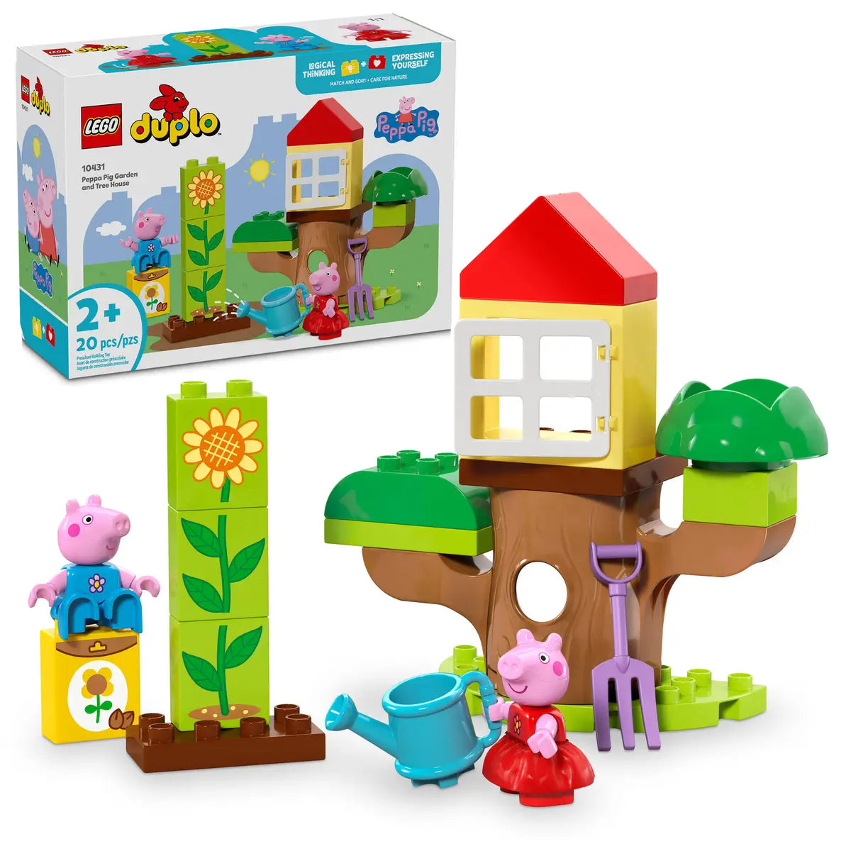Peppa pig Garden and Tree House Lego Duplo 10431