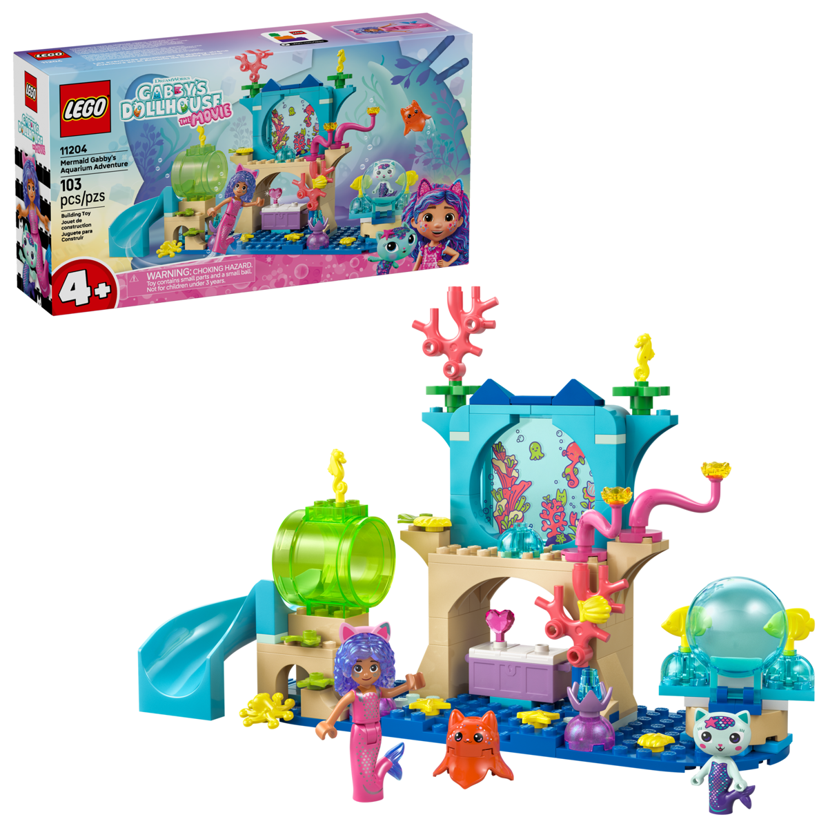 Lego Gabby's Dollhouse-Mermaid Gabby's Aquarium Adventure-11204