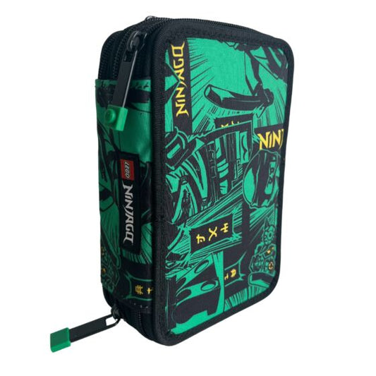 LEGO®Ninjago® Green Triple Pencil Case Empty
