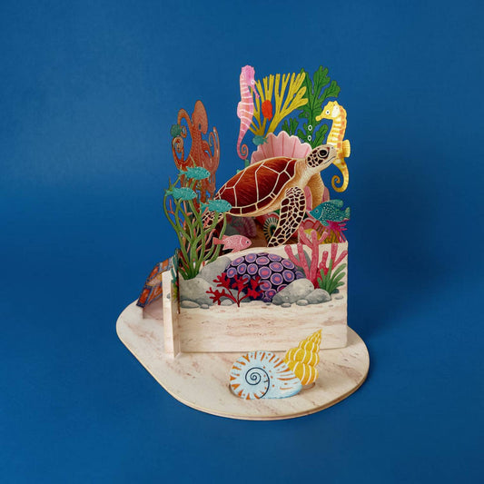 3D Greeting Card "Ocean Adventure"