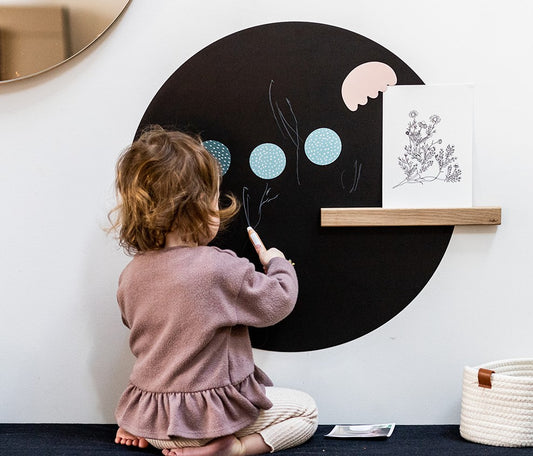 Μαγνητικό ξύλινο ράφι 30 cm