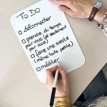 Magnetic whiteboard for notes 29x40 