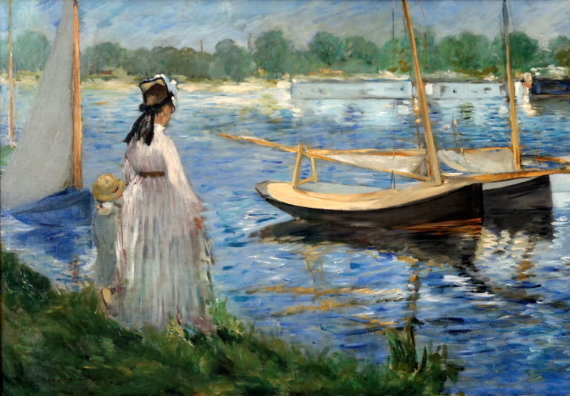 Παζλ "Οι όχθες του Σηκουάνα στο Αρζεντέιγ" Édouard Manet