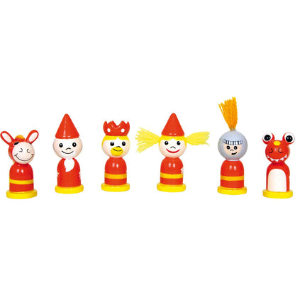 Ξύλινο σετ σκάκι "Ιππότες" για παιδιά