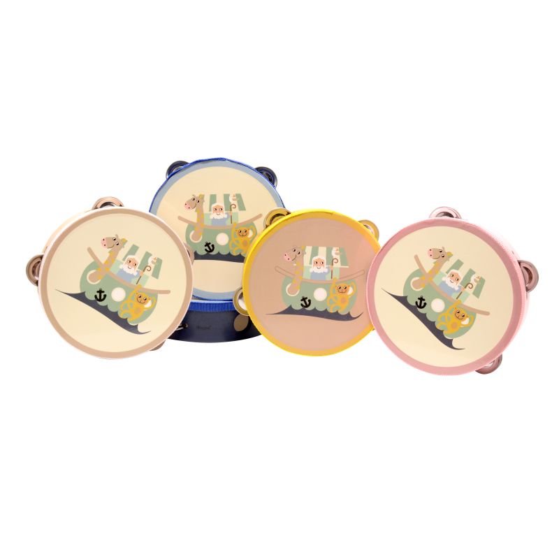 Tambourine in various colors