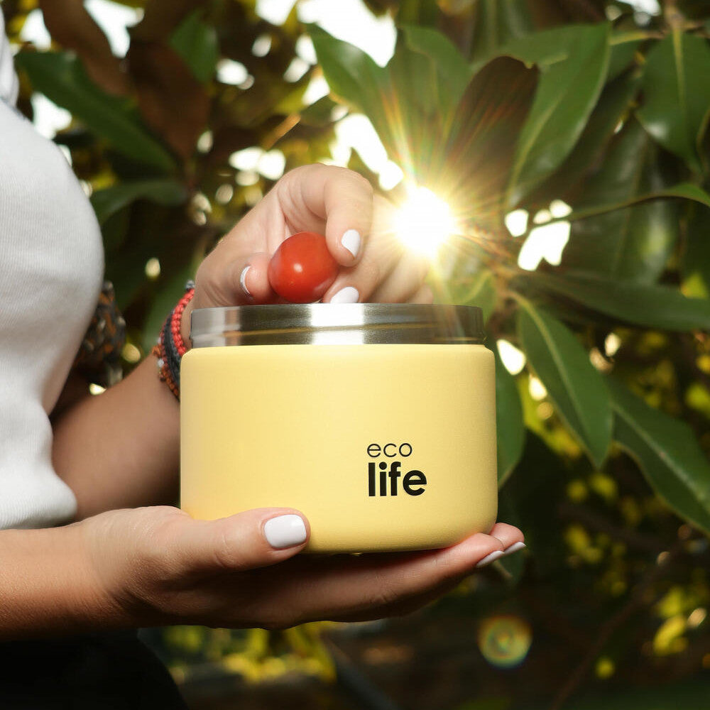 Φαγητοδοχείο θερμός στρογγυλό 650 ml Ecolife