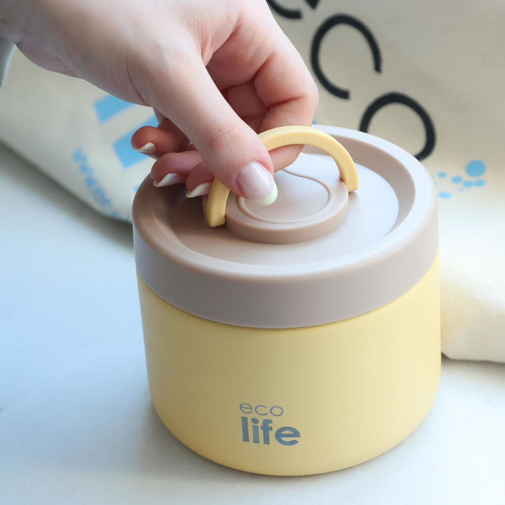 Φαγητοδοχείο θερμός στρογγυλό 650 ml Ecolife