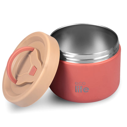 Φαγητοδοχείο θερμός στρογγυλό 650 ml Ecolife