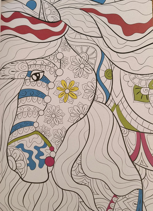 Ζωγραφική για χαλάρωση: Μονόκεροι