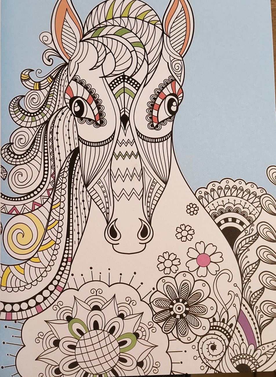 Ζωγραφική για χαλάρωση: Μονόκεροι